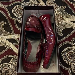 ARTURO CHIANG… AT- Gloria Cherry red patent, leather size 10 M shoe.